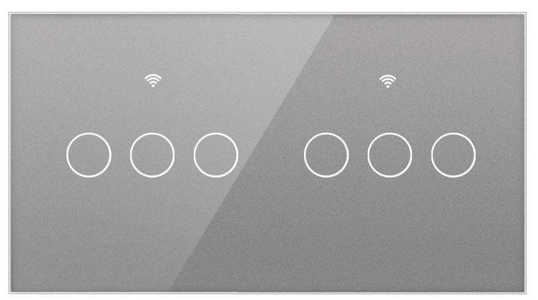 Stakleni panel 157×86 mm za modularne WiFi prekidače
