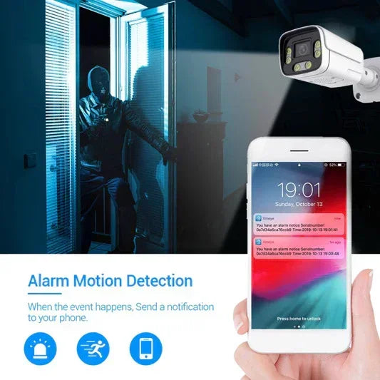 Komplet video nadzor sa monitorom – 4 PoE kamere 8MP