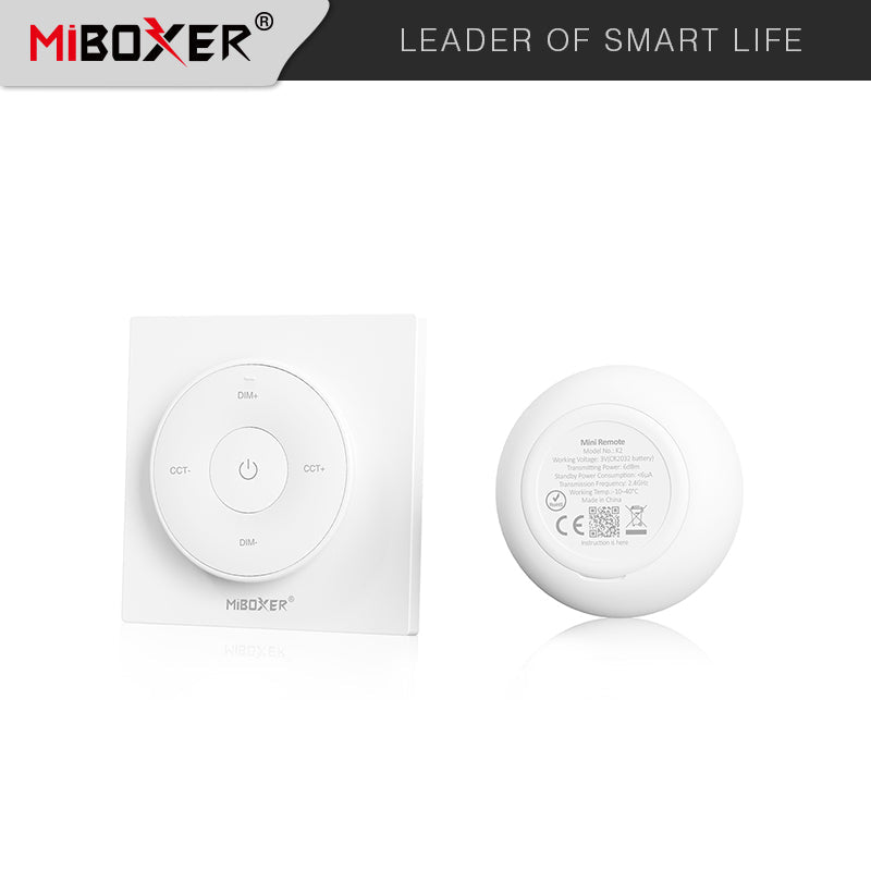 MiBoxer K2 Mini RF daljinski za CCT LED rasvetu | Smart Home