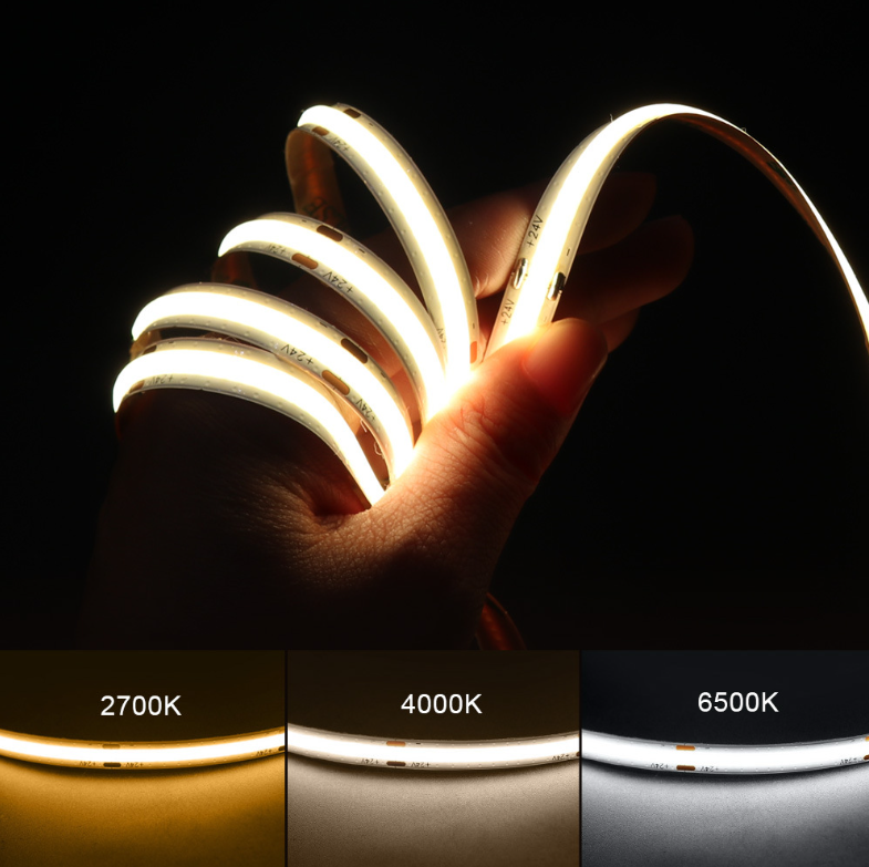 COB CCT LED traka 24V 608 LED/m – 10 m