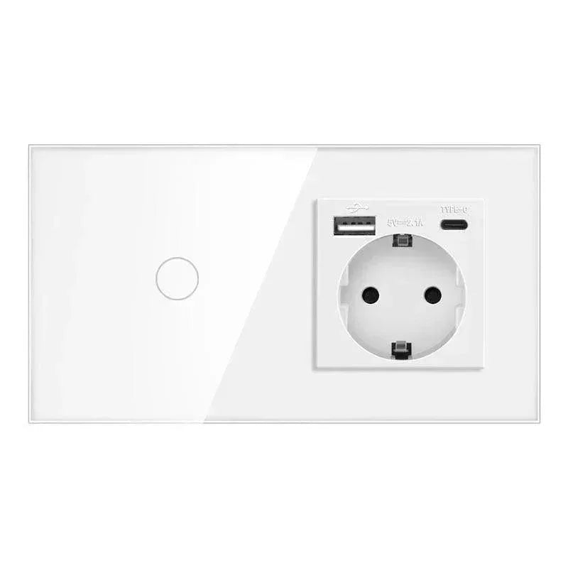 Modularna Zidna utičnica sa WiFi prekidačem