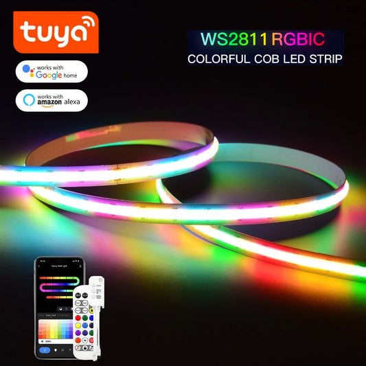 LED komplet RGBW IC adresabilna traka 10 m + MiBoxer SPIW5 + napajanje 300W