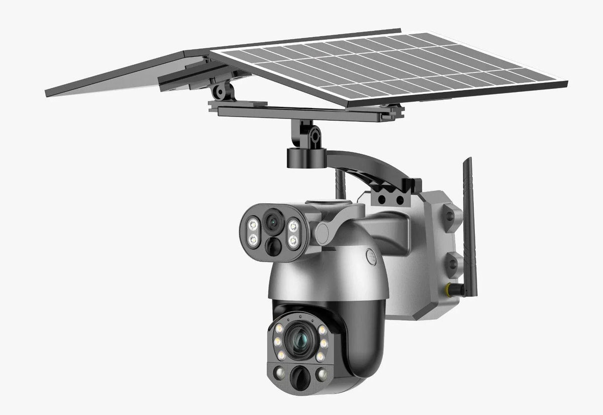 Solarna PTZ kamera 8MP – bežični video nadzor (WiFi/4G) sa 50× zoom