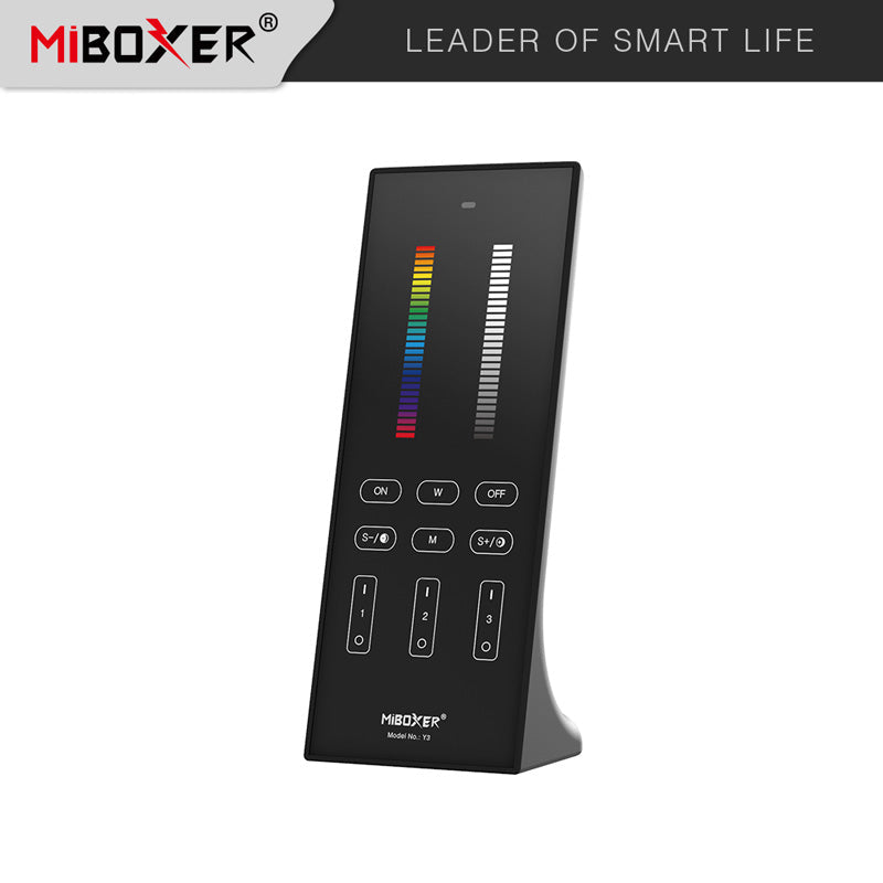 MiBoxer Y3 RGB+CCT RF vertikalni daljinski za LED rasvetu | Smart Home