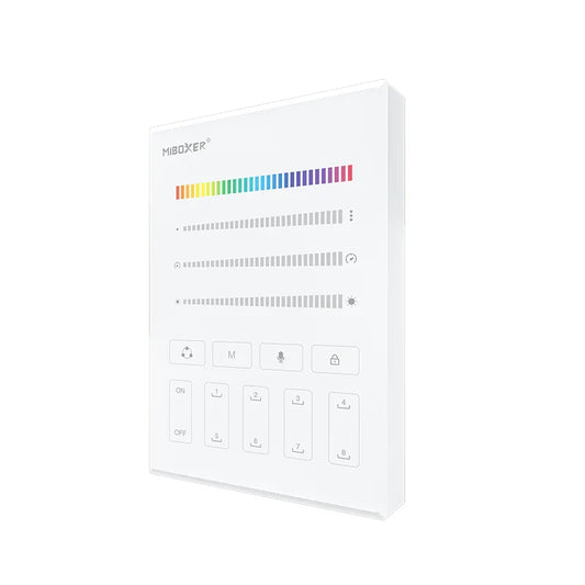 MiBoxer B9 SPI Panel Remote 2.4GHz (Touch zidni panel)