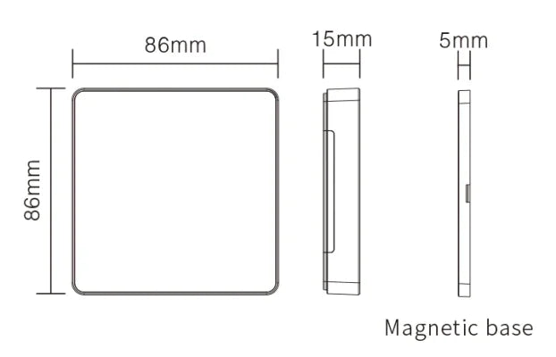 MiBoxer B1 4-zonski touch panel za jednobojnu LED rasvetu