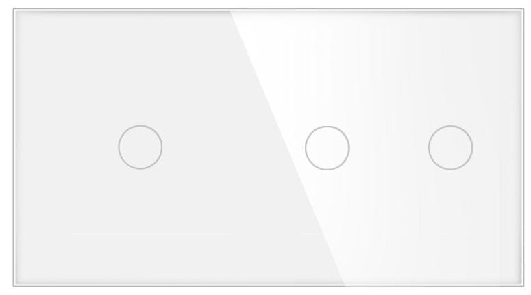 Stakleni panel 157×86 mm za modularne touch prekidače