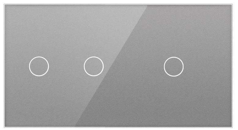 Stakleni panel 157×86 mm za modularne touch prekidače