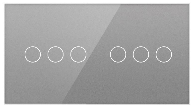 Stakleni panel 157×86 mm za modularne touch prekidače