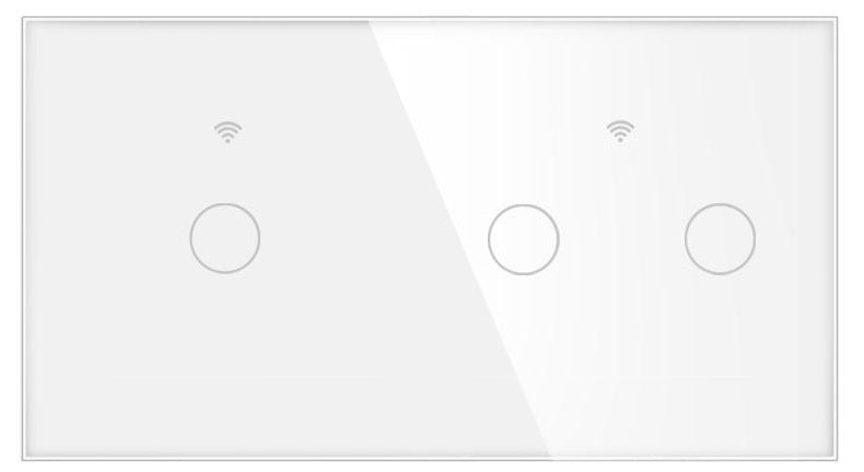 Stakleni panel 157×86 mm za modularne WiFi prekidače