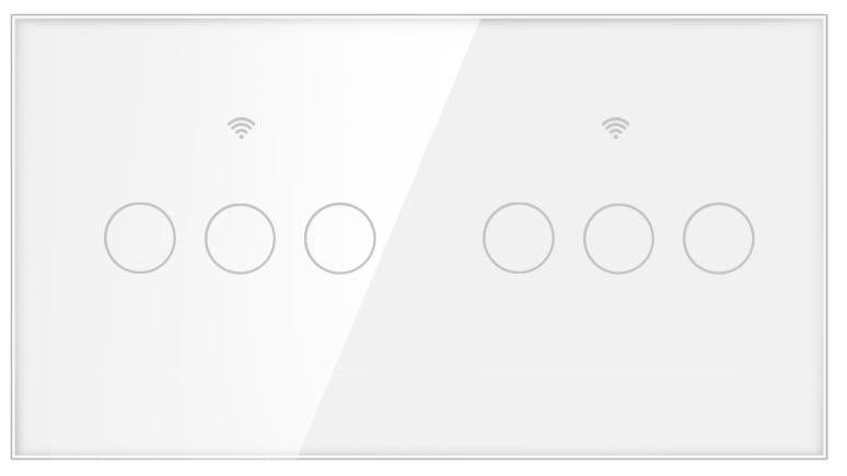 Stakleni panel 157×86 mm za modularne WiFi prekidače