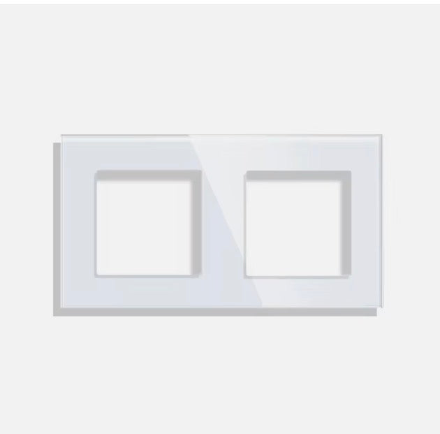 Stakleni panel do 2 modula – moderan okvir za pametne i standardne module