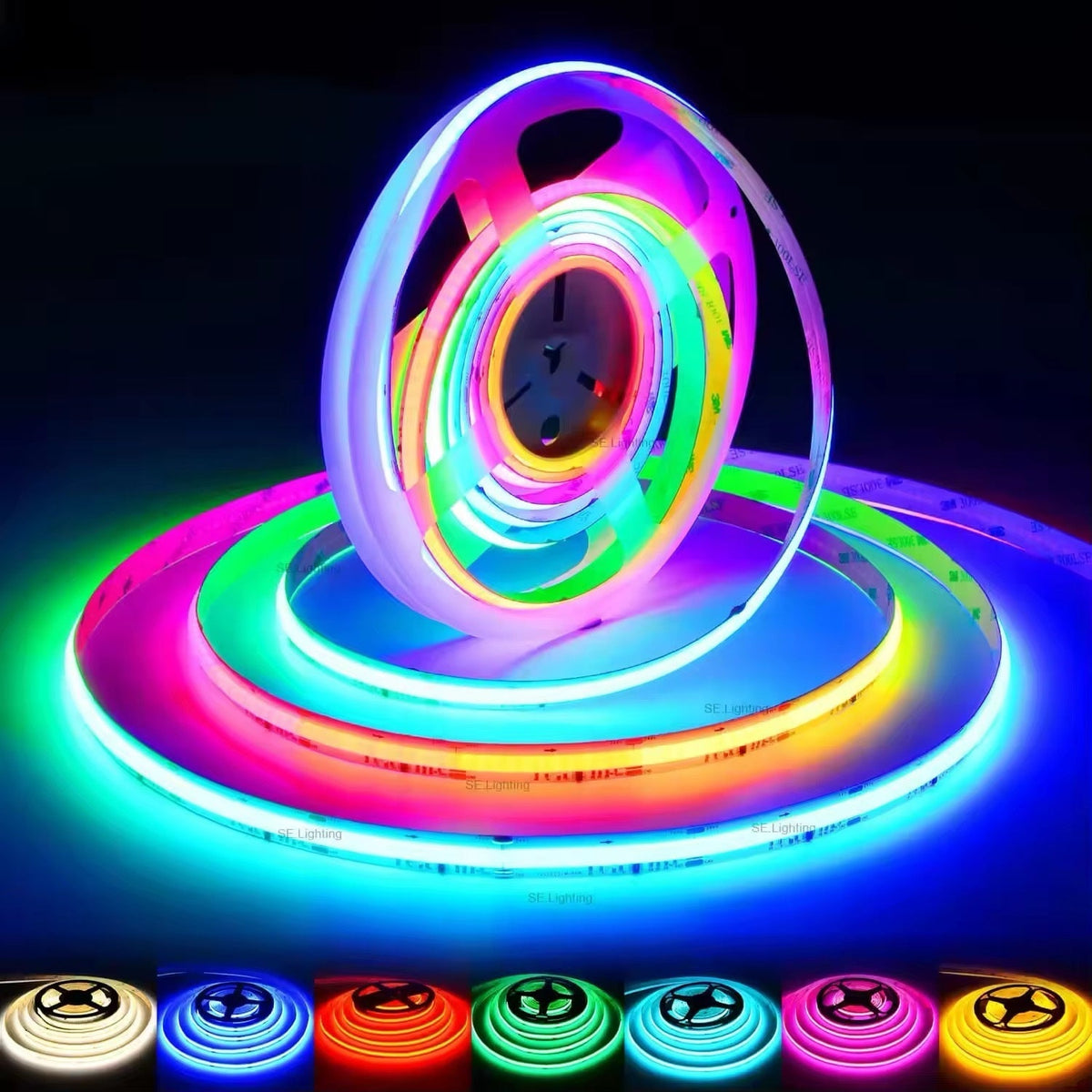 COB RGBW LED traka 12mm – 10 m